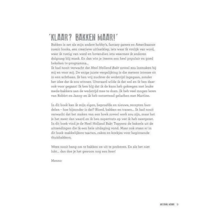 Heel Holland Bakt | Bakken met Menno