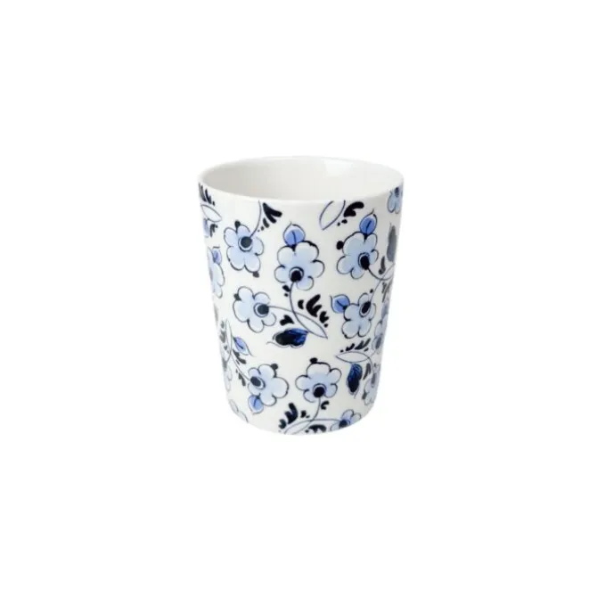 Heinen Delfts Blauw Baroque Rosace mok 220 ml