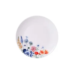 Heinen Delfts Blauw Wildbloemen ontbijtbord ø 20 cm porselei
