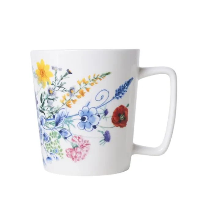 Heinen Delfts Blauw Wildbloemen Bloementuintje theemok 300 m