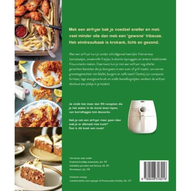 Het Airfryer kookboek - 100 recepten