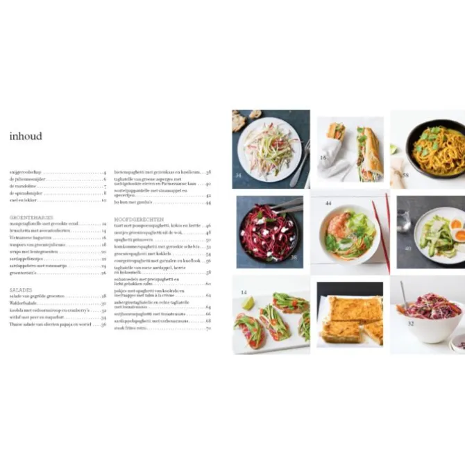 Het spirelli kookboek : voor lekkere groentepasta's en salades
