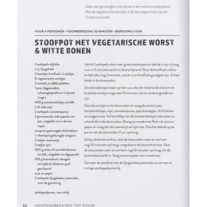 Het vegetarische slowcooker kookboek