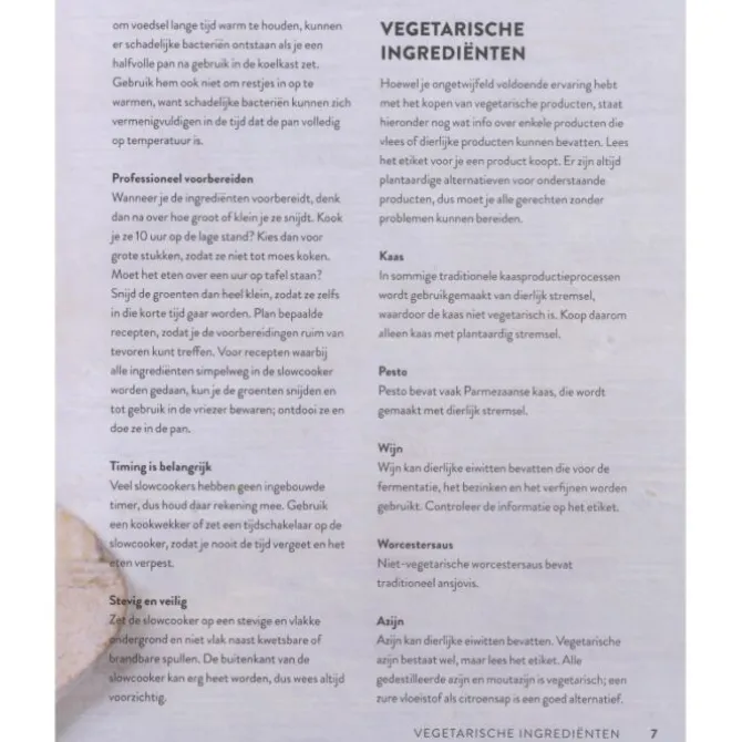 Het vegetarische slowcooker kookboek