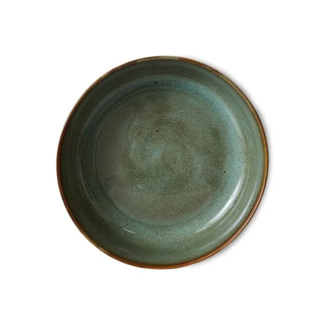 HK Living ACE7281 Rock On Salad Bowl ø 25 cm aardewerk