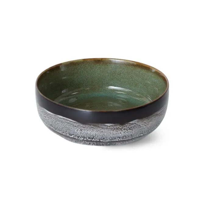 HK Living ACE7281 Rock On Salad Bowl ø 25 cm aardewerk