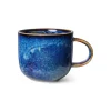 HK Living Chef Ceramics ACE7160 mok 9 cm aardewerk Rustic Blue