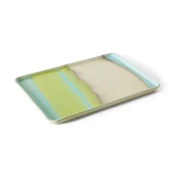 HK Living KST0229 Glint Large Tray 33 x 22,5 cm aardewerk