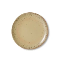 HK Living KST0213 Grit side plate ø 22 cm aardewerk 2 stuks