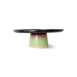 HK Living 70's ACE7277 Licorice taartplateau ø 26 cm