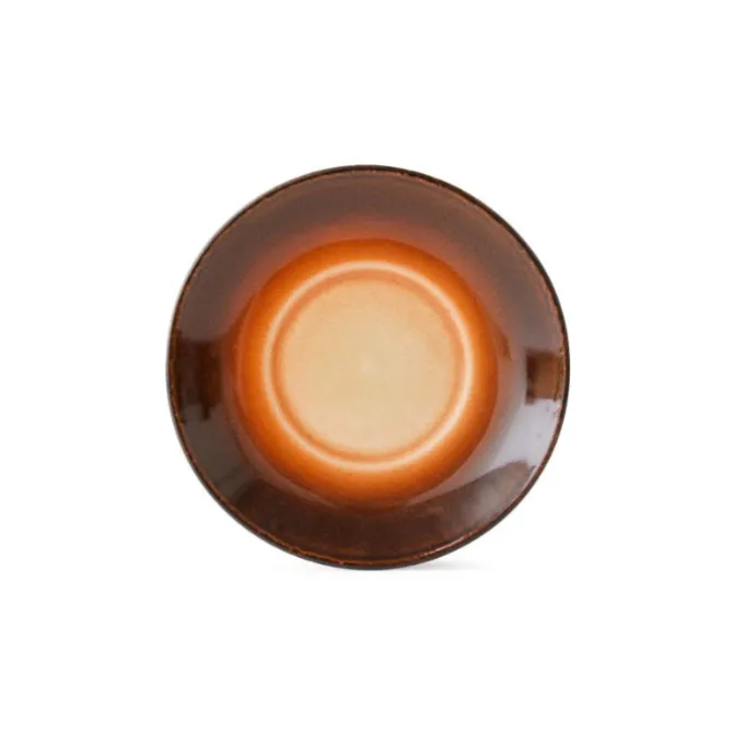 HK Living 70's ACE7304 Medium Roast schotel ø 11,5 cm aardewerk