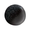 HK Living 70's ACE7071 Stars dessertbord ø 17,5 cm aardewerk zwart-blauw 2 stuks