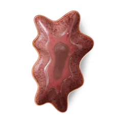 HK Living Shell KCT0002 tapas bowl 41 cm aardewerk Coral