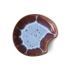 HK Living Shell KCT0004 tapas bowl 21 cm aardewerk Sienna