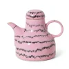 HK Living 70's KST0190 Bubble koffiepot 990 ml aardewerk
