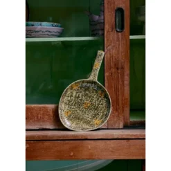 HK Living 70's KST0205 Fjord Platter aardewerk