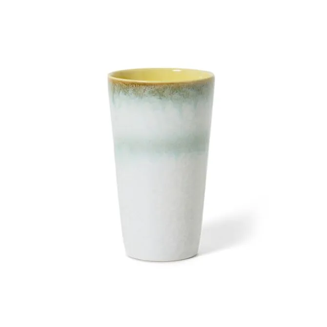 HK Living 70's KST0147 Petal Latte Macchiatomok 280 ml aardewerk