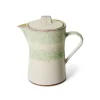 HK Living 70's KST0189 Slush theepot 18,5 cm aardewerk