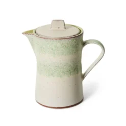 HK Living 70's KST0189 Slush theepot 18,5 cm aardewerk