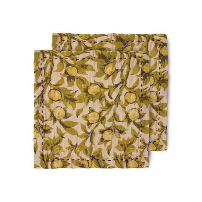 HK Living TOT4050 Mediterranean servet 30 x 30 cm katoen