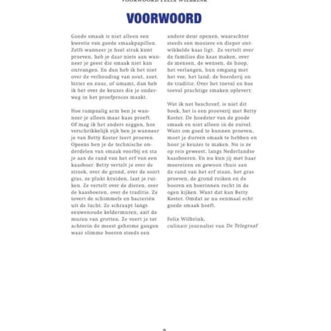 Hollandse kaas : Betty Koster