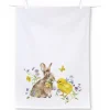 Ihr Bunny and Chick theedoek 70 x 50 cm katoen