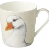 Ihr Farm Goose beker 350 ml porselein cream