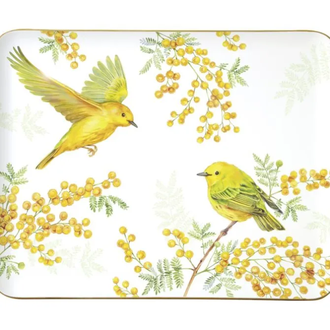 Ihr Joy of Spring dienblad 36 x 28 cm wilgenhout