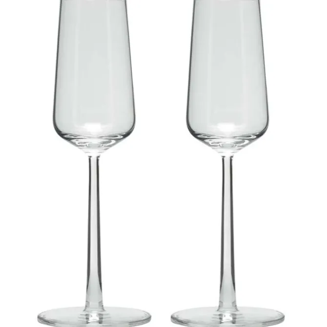 Iittala Essence champagneglas 210 ml glas transparant 2 stuks