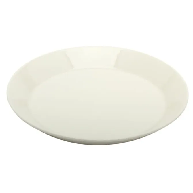 Iittala Teema bord rond 23 cm porselein wit