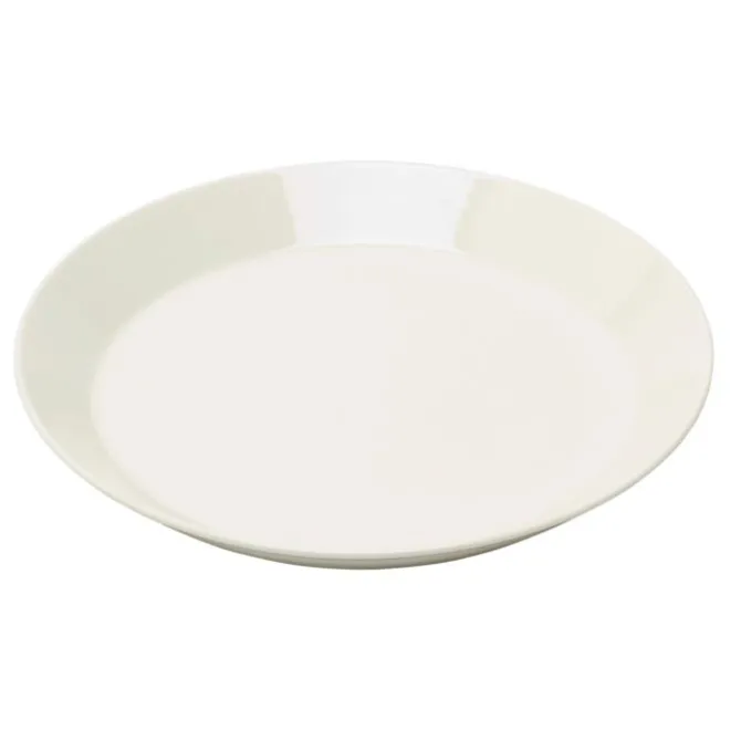 Iittala Teema bord rond 26 cm porselein wit