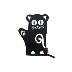 Il Cucinino Kat ovenwant neopreen zwart