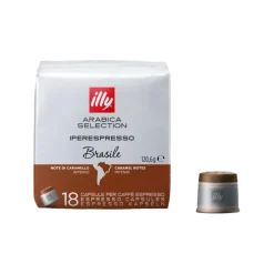 Illy Iperespresso Brasile 18 koffiecapsules