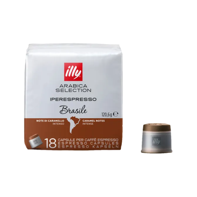 Illy Iperespresso Brasile 18 koffiecapsules