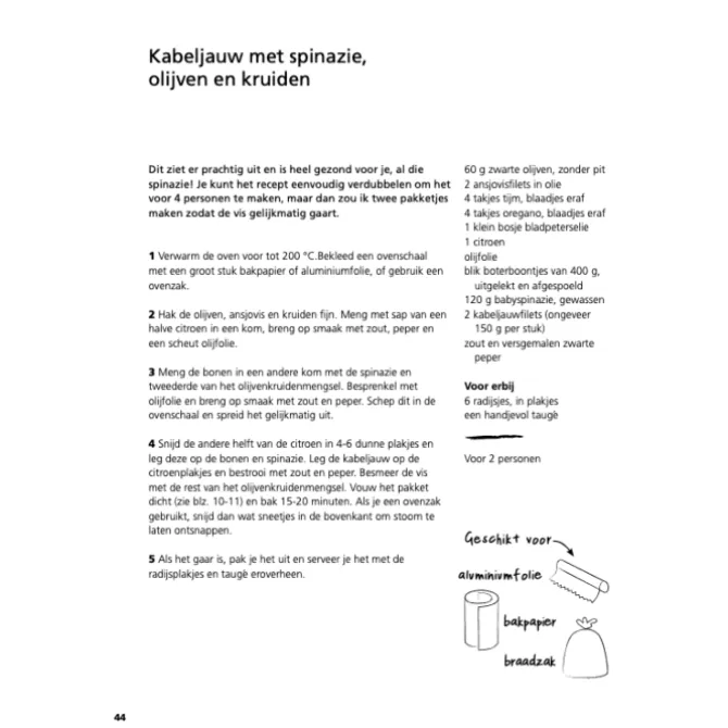Ingepakt : 60 in bakpapier verpakte ovenrecepten