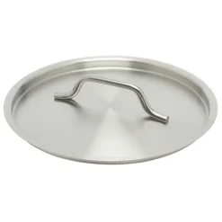 Inoxibar deksel ø 20 cm rvs mat
