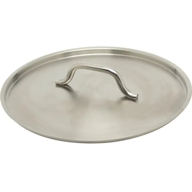 Inoxibar deksel ø 32 cm rvs mat