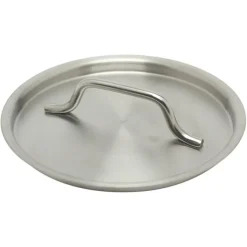 Inoxibar deksel ø 16 cm rvs mat