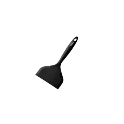 Inoxibar extra brede spatel 26 x 12 cm silicone zwart