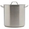 Inoxibar industriële soeppan 36 liter ø 36 cm rvs mat