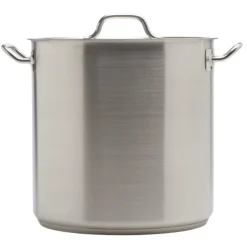 Inoxibar industriële soeppan 36 liter ø 36 cm rvs mat
