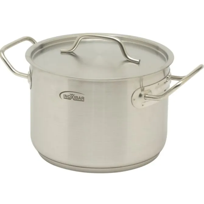 Inoxibar kookpan ø 20 cm rvs mat