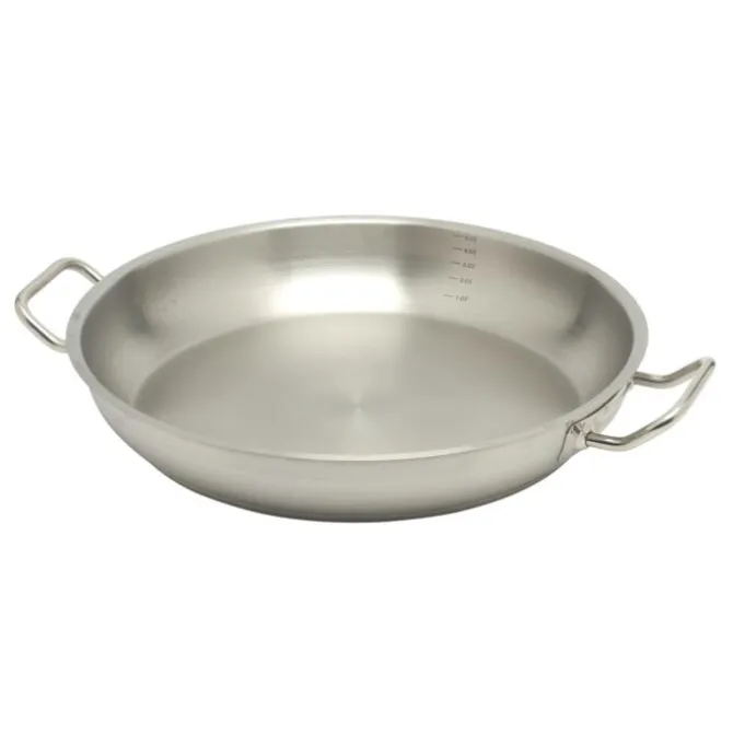 Inoxibar paellapan ø 36 cm rvs