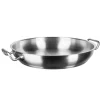 Inoxibar paellapan ø 32 cm rvs