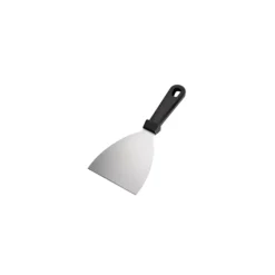 Inoxibar plancha spatel 25 cm rvs zwart