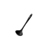 Inoxibar soeplepel 28 x 8,8 cm silicone zwart
