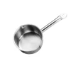 Inoxibar steelpan met 2 schenktuiten ø 14 cm rvs