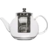 Inoxibar theepot met theefilter 1,2 liter glas