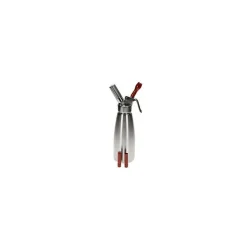 iSi Gourmet Whip sifon 1 liter rvs rood