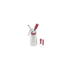 iSi Gourmet Whip sifon 250 ml rvs rood